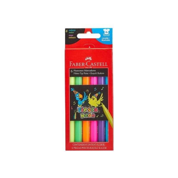 Marcador Fiesta Neon x6
