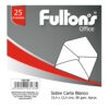 SOBRE 154X125MM CTA. BLANCO 80 GSM FULTONS