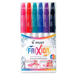 Marcador borrable FRIXION COLORS Set 6u PILOT