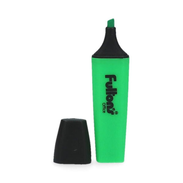 DESTACADOR ESCRITORIO PTA.BISEL. VERDE FULTONS