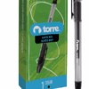 BOLiGRAFO GEL QUICK DRY 0.7MM NEGRO TORRE
