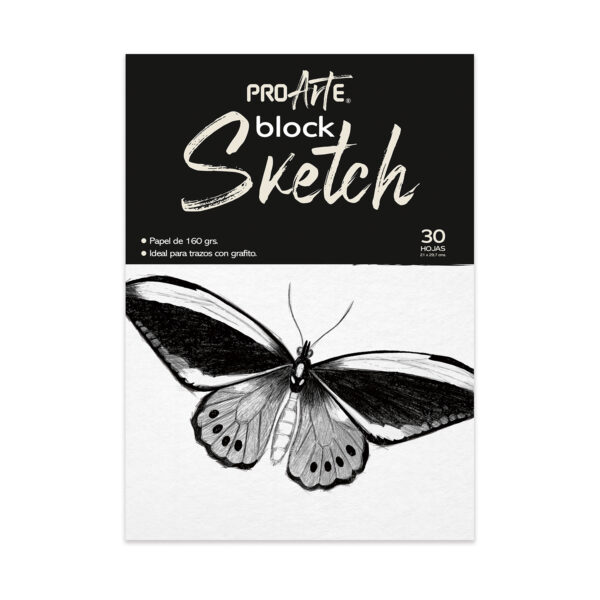 Block Sketch 30hjs 160grs 21x29.7cm - Proarte