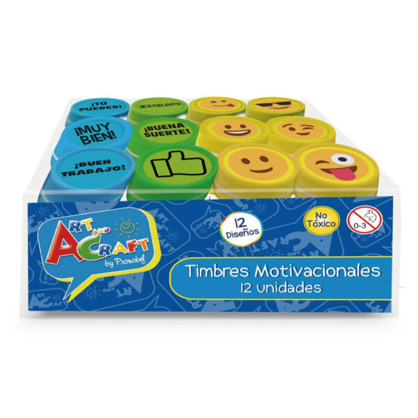 TIMBRE INFANTILES MOTIVACIONALES 12 UN ART & CRAF