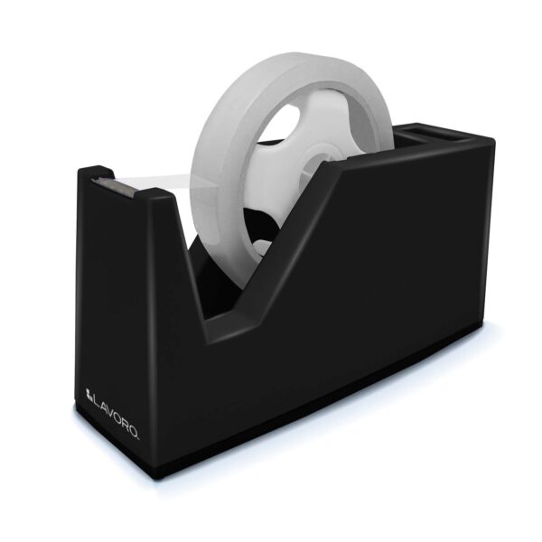 DISPENSADOR CINTA ADH. MESÓN NEGRO 21*6.5*10.5 LAVORO