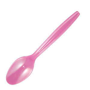 Cucharas plasticas 20und Rosado - Funny