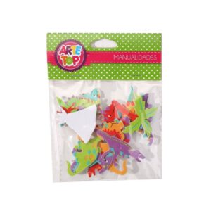 Set Sticker Goma eva Dinosaurios - Arte Top