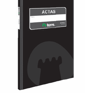 LIBRO ACTAS TORRE 531-F 50 HJS