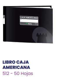 LIBRO CAJA TORRE 512 - 50 HJS