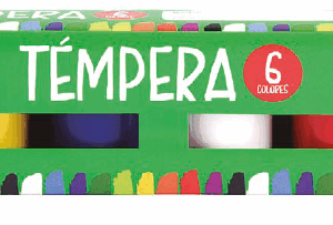 TEMPERA 6 COLORES TORRE