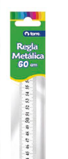 REGLA METaLICA 60 CM TORRE