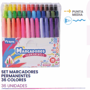 SET MARCADORES PERM. 36 COL TORRE