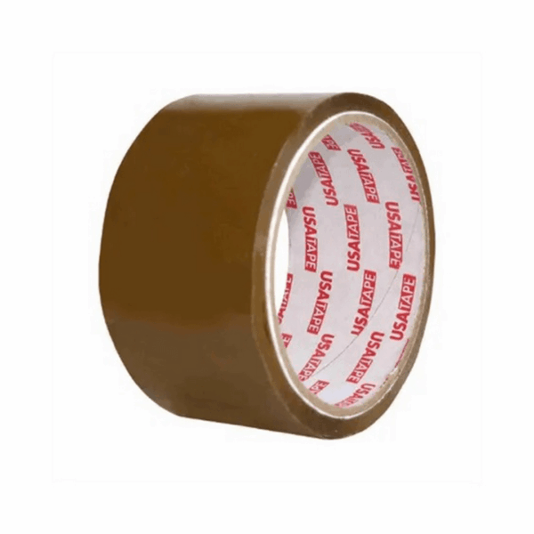 Cinta embalaje USATAPE 48mm x 40 cafe