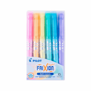 Destacador borrable FRIXION LIGHT Set 6u PILOT