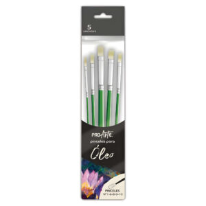 PINCELES PROARTE OLEO 5 UNI.DISTINTAS