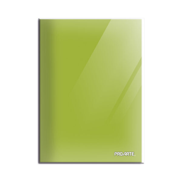 CARPETA PROARTE CON GUSANO VERDE CLARO