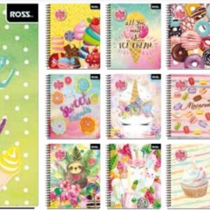 CUAD.UNIV ROSS TS/ED CANDY WORLD 100HJ 7M