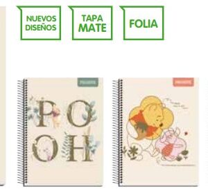 CUAD.PROARTE WINNIE THE POOH 4TA 150 HJ 7MM