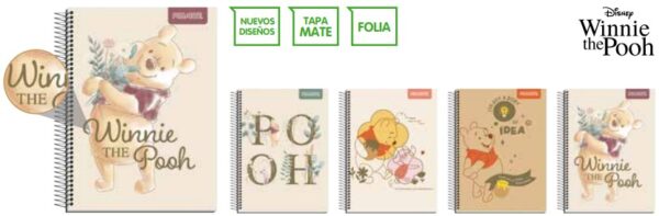 CUAD.PROARTE WINNIE THE POOH 4TA 150 HJ 7MM