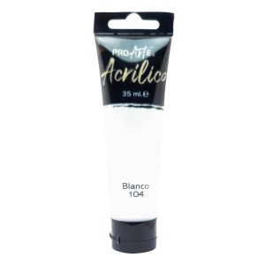 ACRILICO PROARTE TUBO 35 ML BLANCO