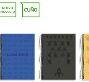 CUAD.PROARTE GAMERS 8VA 120 HJ 5MM
