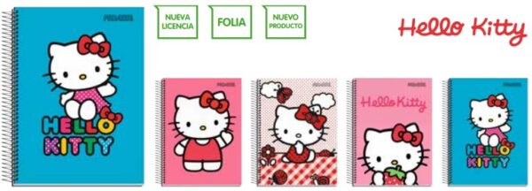 CUAD.PROARTE HELLO KITTY 8VA 100 HJ 5MM