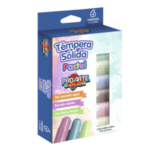 TEMPERA PROARTE SOLIDA 6 COLORES