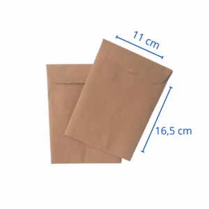 SOBRE SACO PAGO KRAFT 11X16 X 50 UN