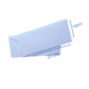 SOBRE AMERICANO 10X23 90GR 50 UN BLANCO TEKNOFAS