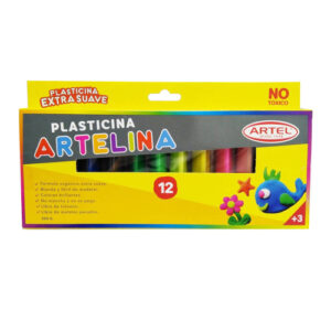 Estuche plasticina 12 colores - Artel