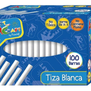 TIZA 100 UN. BLANCO ART & CRAF