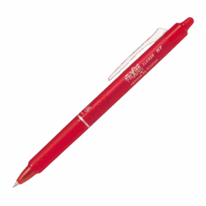 Lapiz Gel FRIXION CLICKER 0.7 Rojo PILOT
