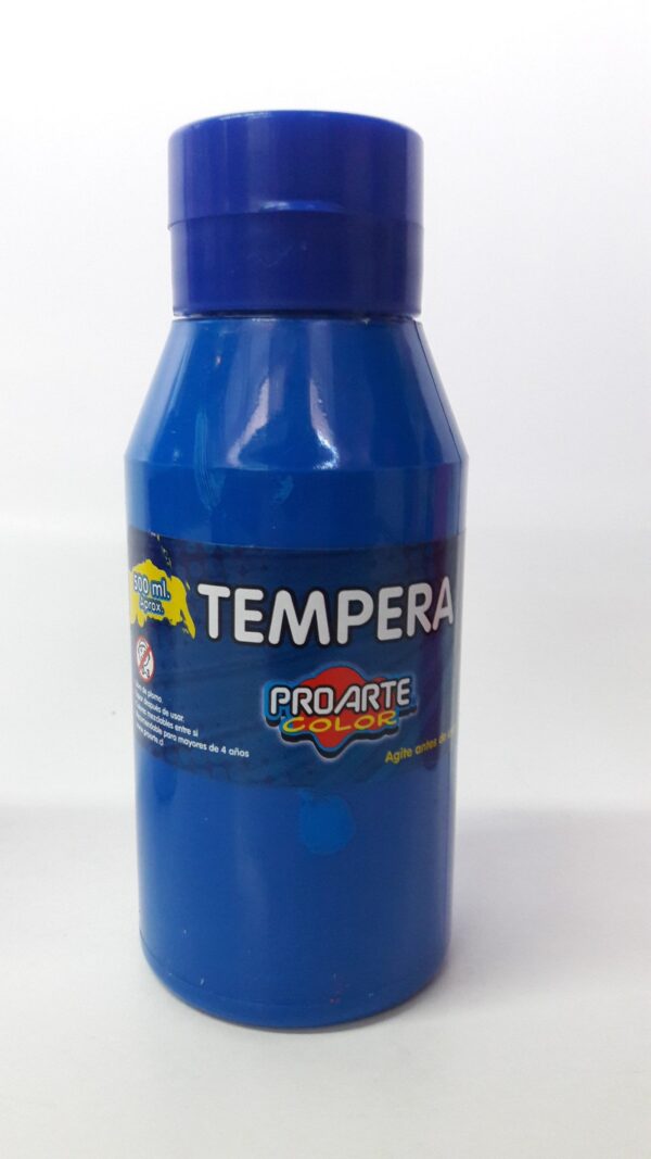 TEMPERA PROARTE FCO.500ml AZUL PACIFICO