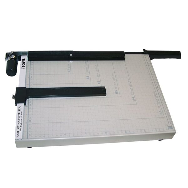 GUILLOTINA METALICA ISOFIT OFICIO 37,5x30cts15x12"