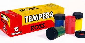 TEMPERA ROSS 12 Unid. FRASCO.15cc