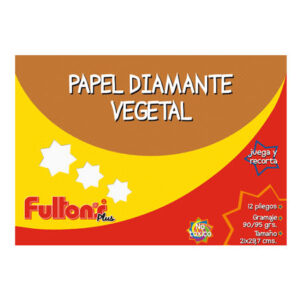 CARPETA C/PAPEL VEGETAL 21X29,7 CM. 90/95 GR. 6 HJS. FULTONS