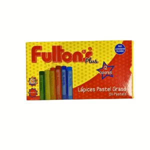 LAPIZ PASTEL GRASO 12 UNID FULTONS FULTONS