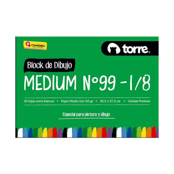 BLOCK DIBUJO M-99 IMAGIA