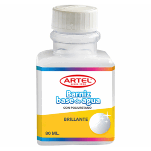 Barniz a base de Agua Fco 80ml