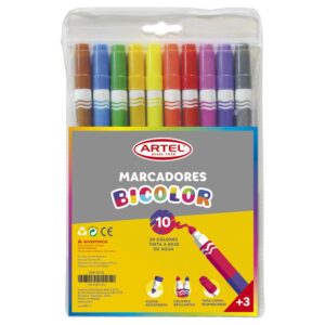 Est. 10 marcadores Dobles 20 col ARTEL