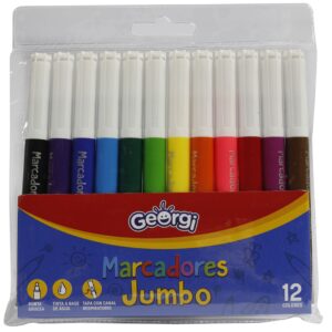Est. 12 Marcadores Jumbo Georgi
