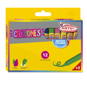 Crayon Artel 12 colores