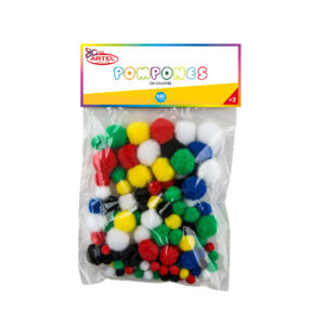 Pompones - Colores Solidos y Brillantes