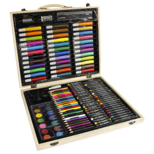 Maleta Premium 130pcs Caja Madera