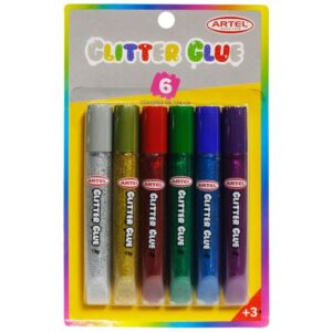 Bl. Glitter Glue ARTEL colores 6tb 13g