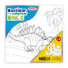 Bastidor para Colorear Dino 25x25cm