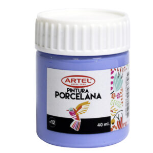 Fco 40ml Pintura Porcelana Azul Opalina