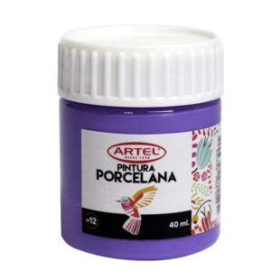 Fco 40ml Pintura Porcelana Purpura