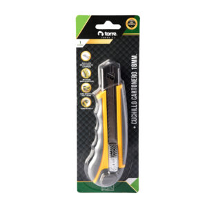 BL. CUCHILLO CARTONERO GRANDE 18 MM TORRE