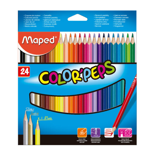 Est.24 Lapiz color Maped largos