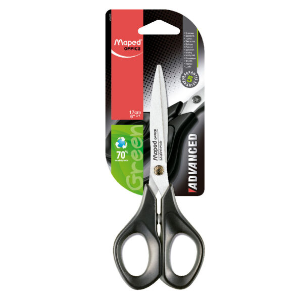 BL: Tijera Maped Advanced Green 21 CM